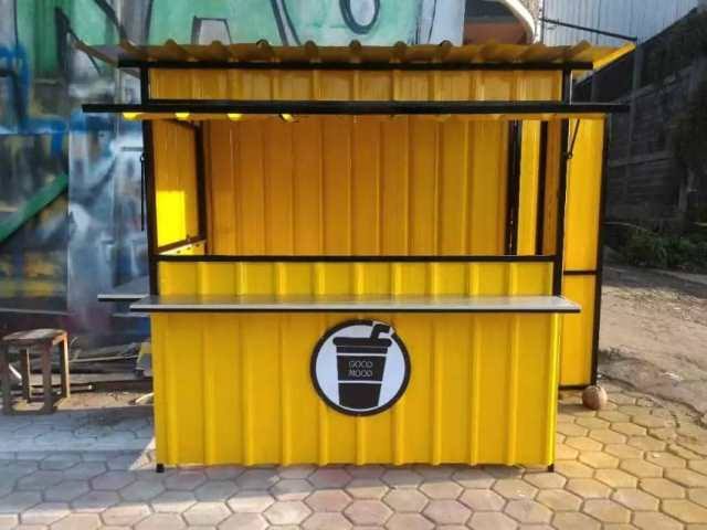 Desain Booth Container Minuman Palangkaraya
