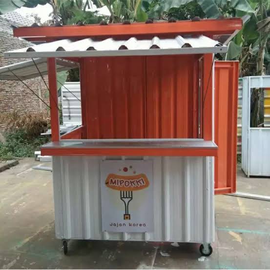 Desain Rangka Booth Container Banjarmasin