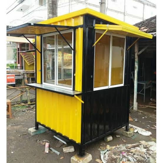 Desain Rangka Booth Container Medan